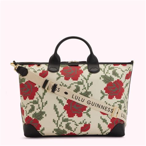 john lewis lulu guinness waitrose bag|lulu guinness wallet.